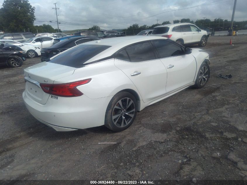 2018 NISSAN MAXIMA SV - 1N4AA6AP0JC368541