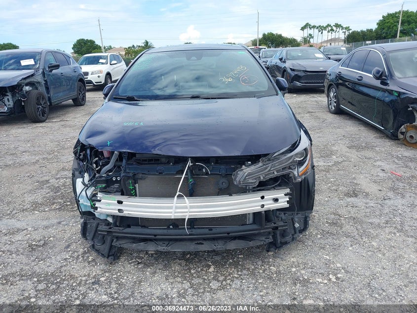 VIN JTDP4MCE9MJ054091 2021 TOYOTA COROLLA SE/APEX SE