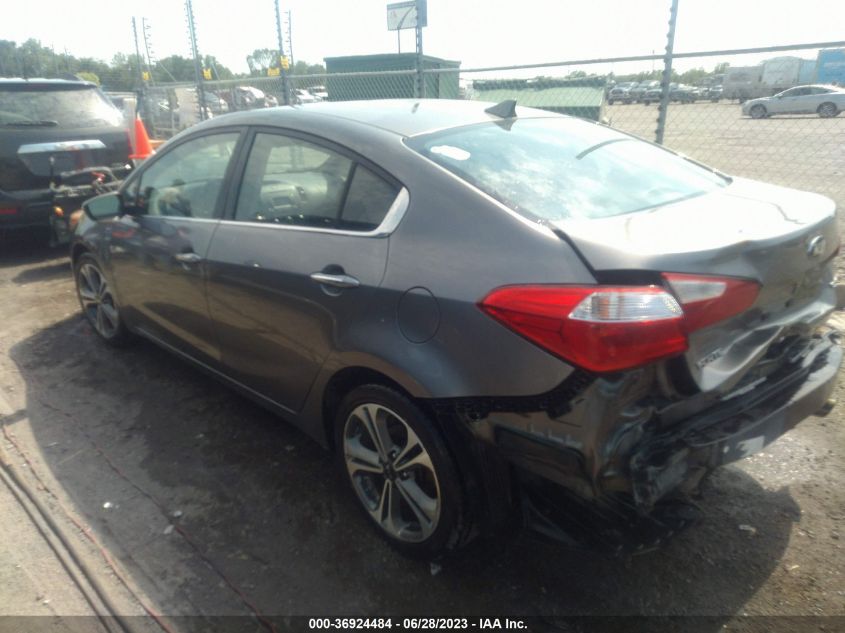 2016 KIA FORTE EX - KNAFX4A82G5549503