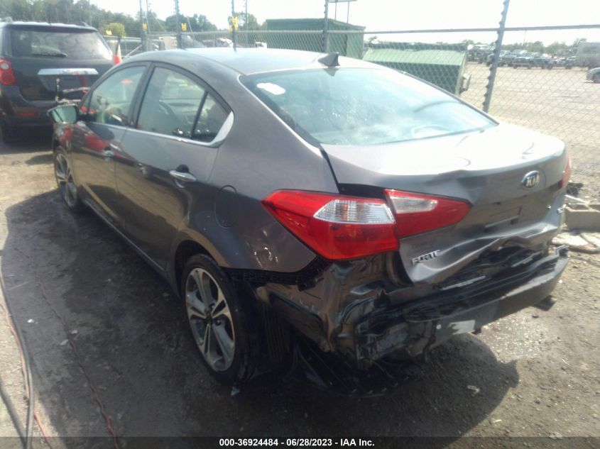 2016 KIA FORTE EX - KNAFX4A82G5549503