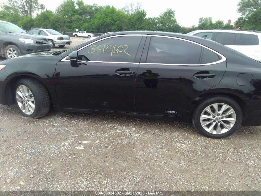2013 LEXUS ES 300H HYBRID - JTHBW1GG5D2027283