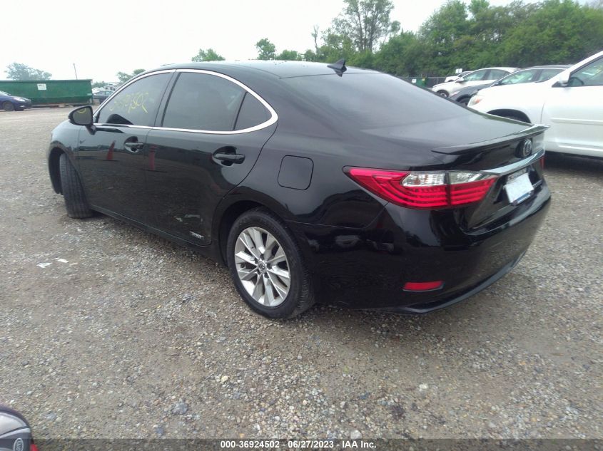 2013 LEXUS ES 300H HYBRID - JTHBW1GG5D2027283