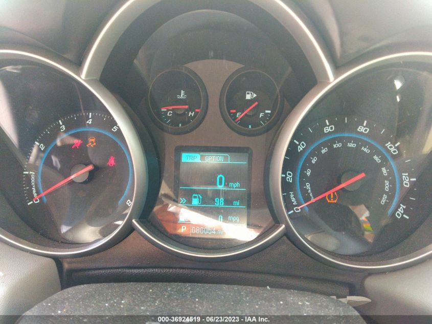 2014 CHEVROLET CRUZE LT - 1G1PC5SB0E7208873