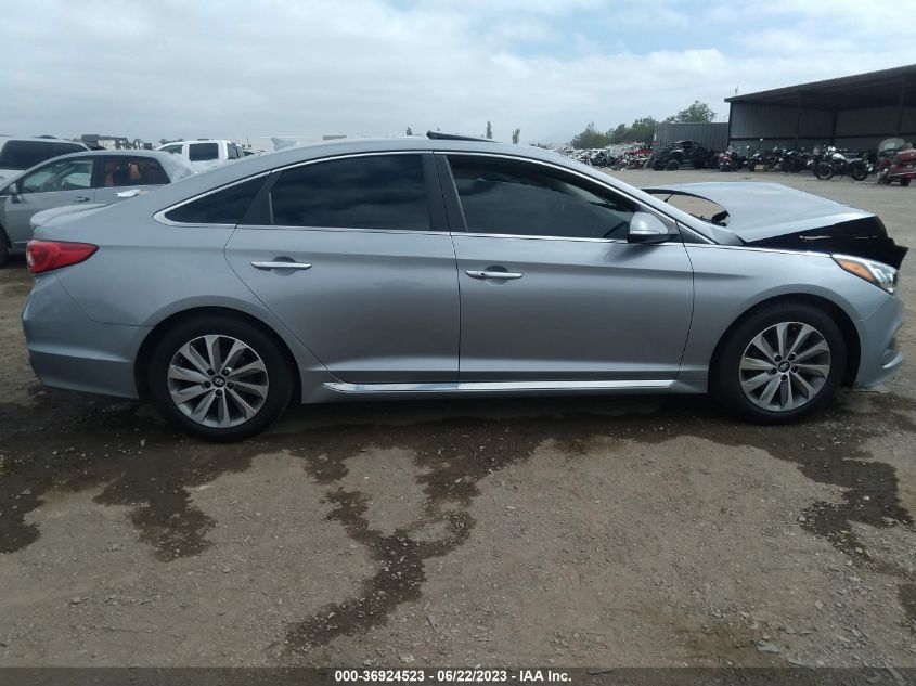 2017 HYUNDAI SONATA SPORT - 5NPE34AF7HH442165