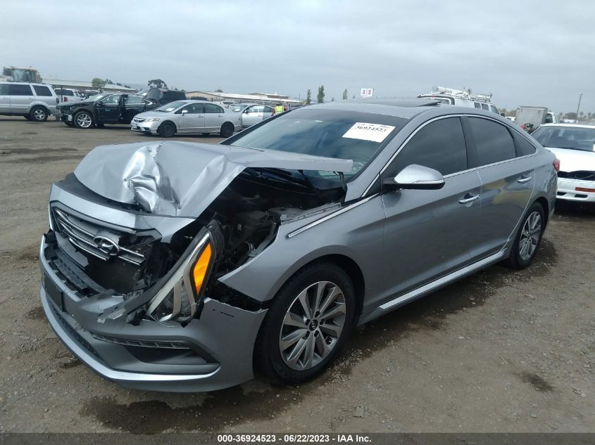 2017 HYUNDAI SONATA SPORT - 5NPE34AF7HH442165