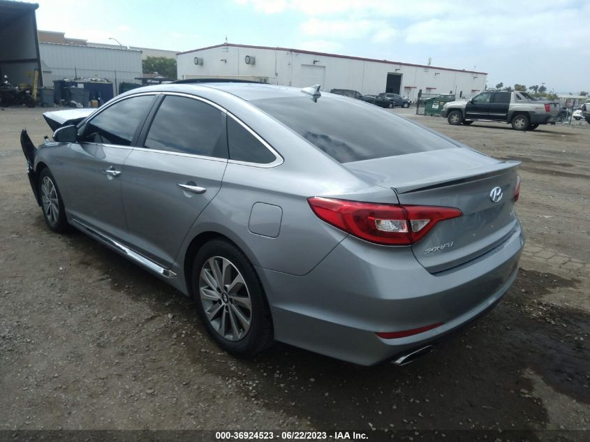 2017 HYUNDAI SONATA SPORT - 5NPE34AF7HH442165