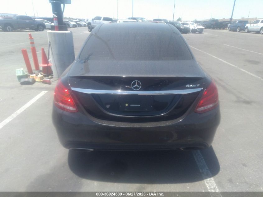 2016 MERCEDES-BENZ C-CLASS C 300 - 55SWF4KB8GU141116