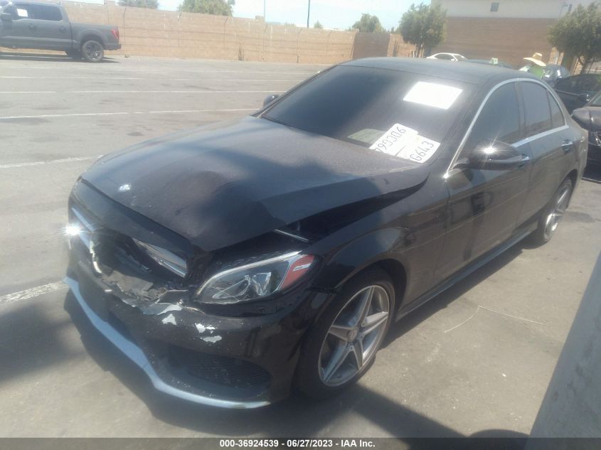 2016 MERCEDES-BENZ C-CLASS C 300 - 55SWF4KB8GU141116