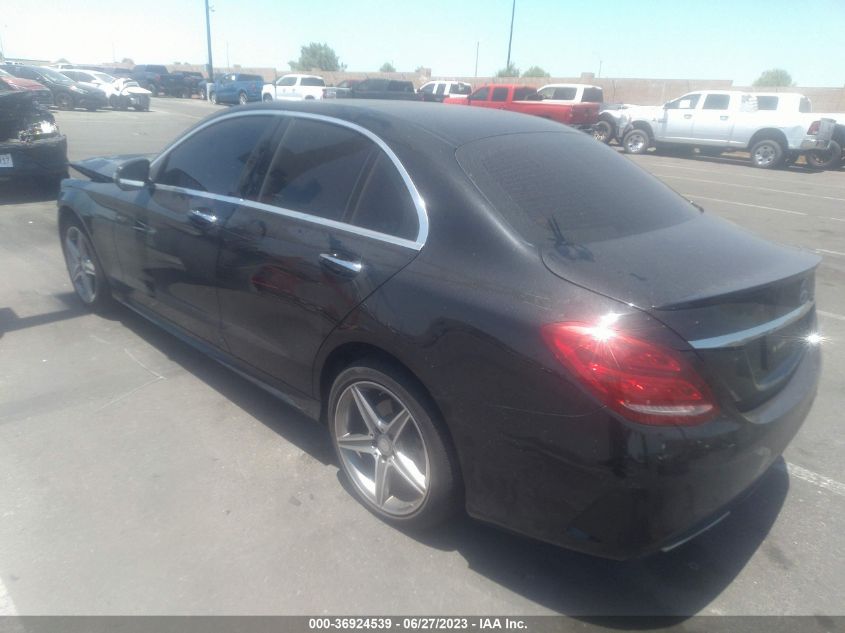 2016 MERCEDES-BENZ C-CLASS C 300 - 55SWF4KB8GU141116