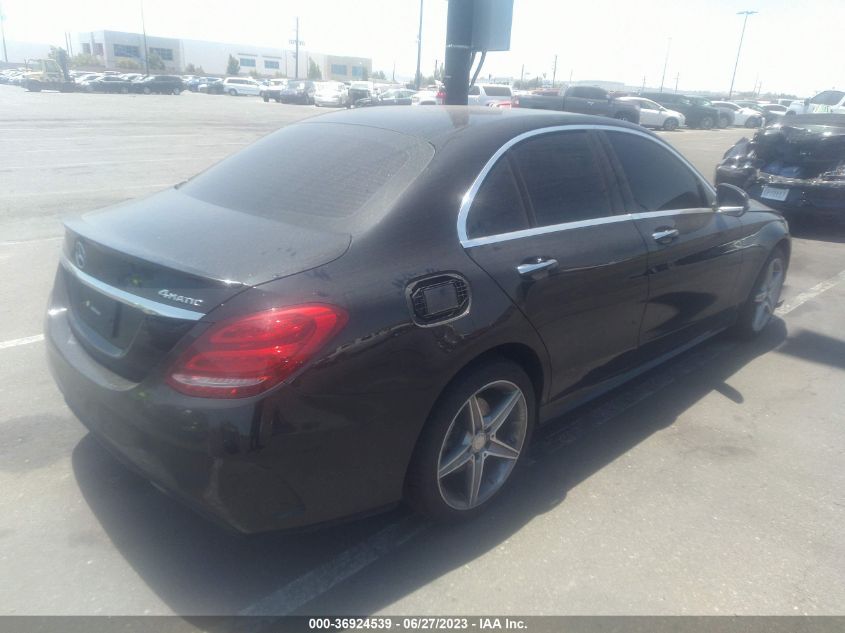 2016 MERCEDES-BENZ C-CLASS C 300 - 55SWF4KB8GU141116