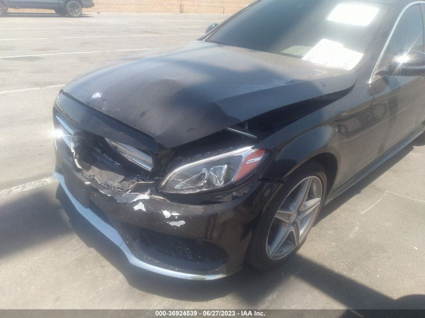 2016 MERCEDES-BENZ C-CLASS C 300 - 55SWF4KB8GU141116