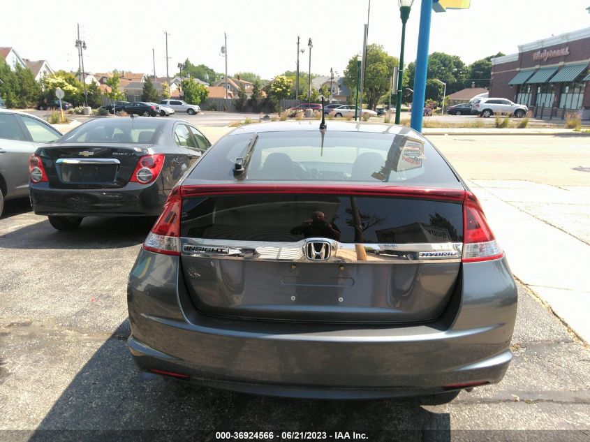 2013 HONDA INSIGHT JHMZE2H34DS006508