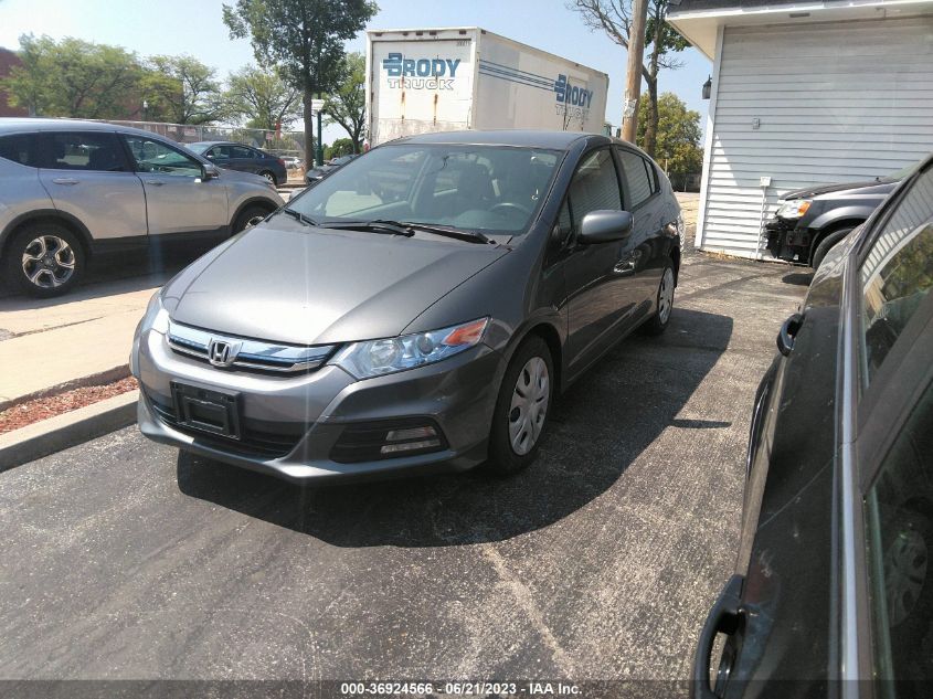 2013 HONDA INSIGHT JHMZE2H34DS006508