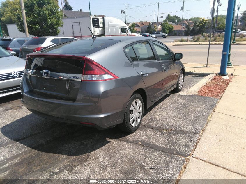 2013 HONDA INSIGHT JHMZE2H34DS006508