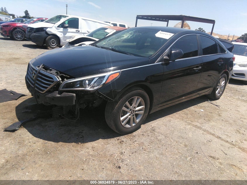 VIN 5NPE24AF5HH575834 2017 HYUNDAI SONATA 2.4L