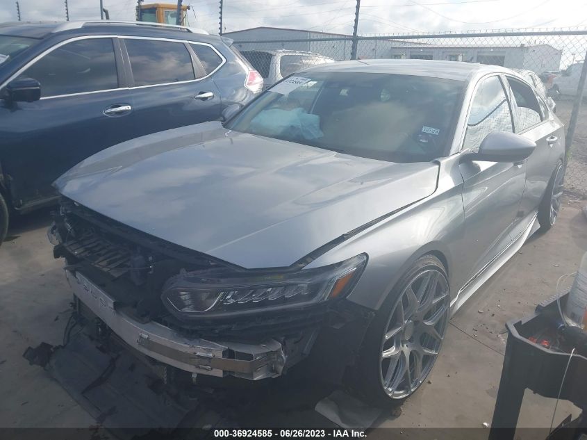 2020 HONDA ACCORD SEDAN SPORT - 1HGCV1F36LA018072
