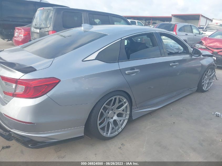 2020 HONDA ACCORD SEDAN SPORT - 1HGCV1F36LA018072