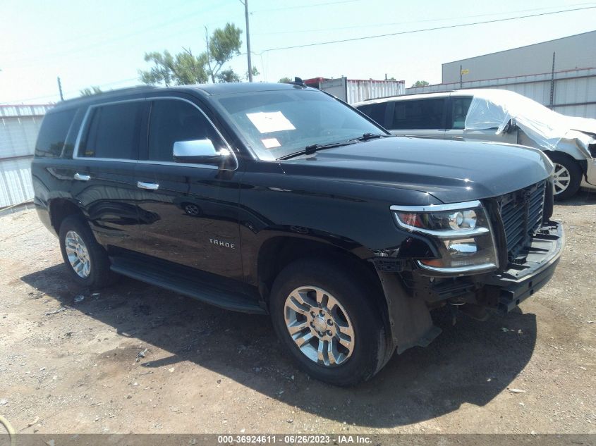2017 CHEVROLET TAHOE LS - 1GNSCAKC9HR364137