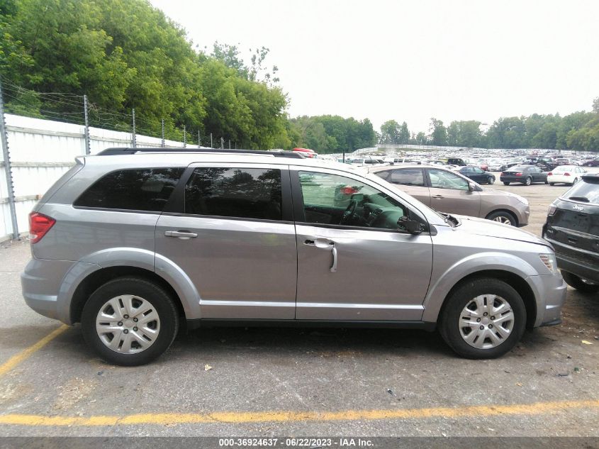 2016 DODGE JOURNEY SE - 3C4PDDAG5GT226957