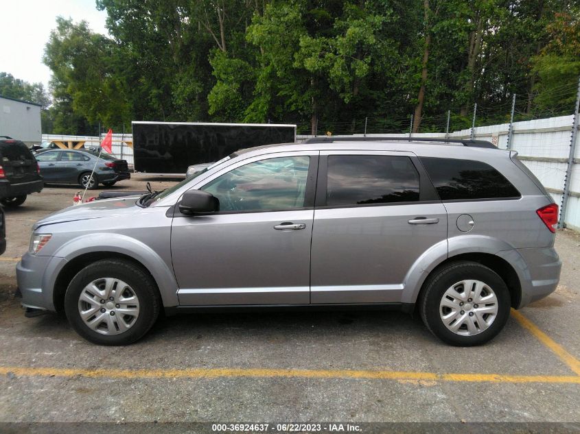 2016 DODGE JOURNEY SE - 3C4PDDAG5GT226957