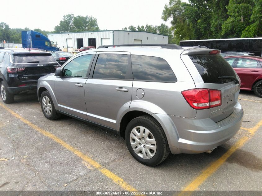 2016 DODGE JOURNEY SE - 3C4PDDAG5GT226957