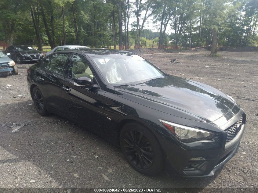 2018 INFINITI Q50 3.0T LUXE - JN1EV7AP0JM353279