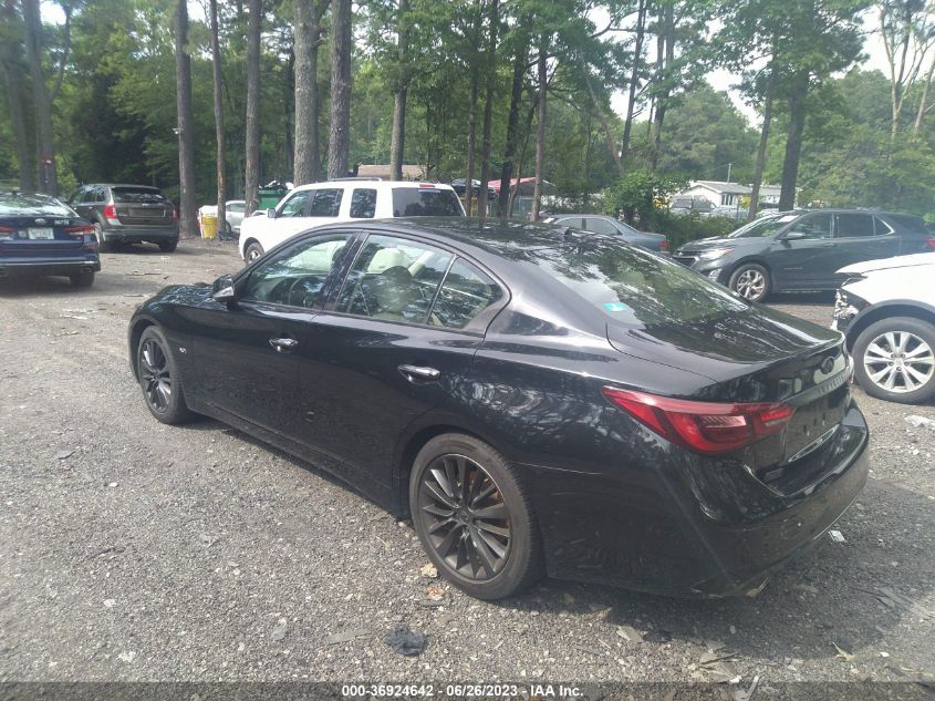 2018 INFINITI Q50 3.0T LUXE - JN1EV7AP0JM353279