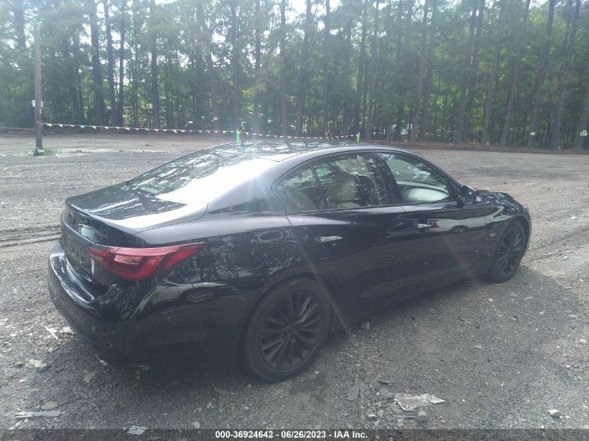 2018 INFINITI Q50 3.0T LUXE - JN1EV7AP0JM353279