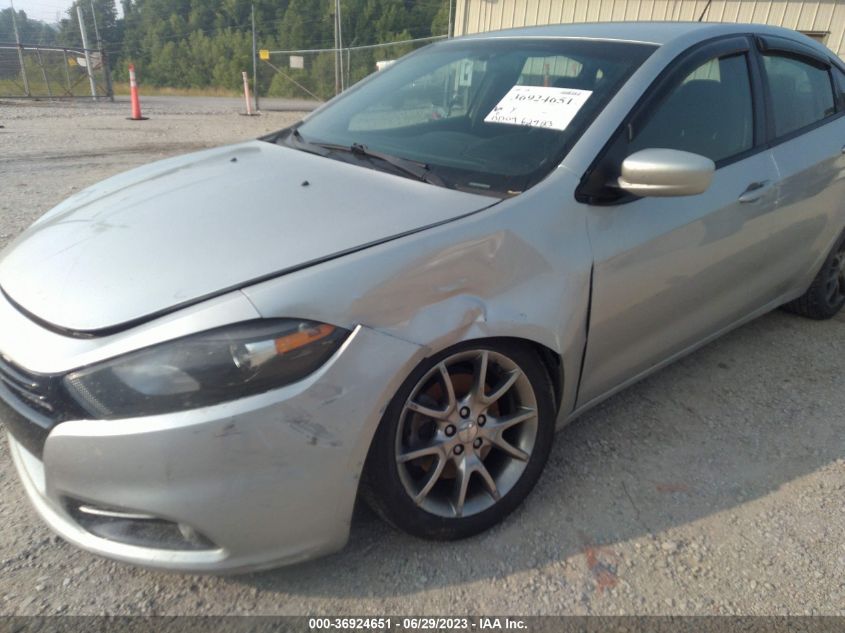 2013 DODGE DART SXT - 1C3CDFBAXDD148900