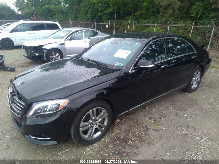 2017 MERCEDES-BENZ S-CLASS S 550 - WDDUG8FB1HA323702