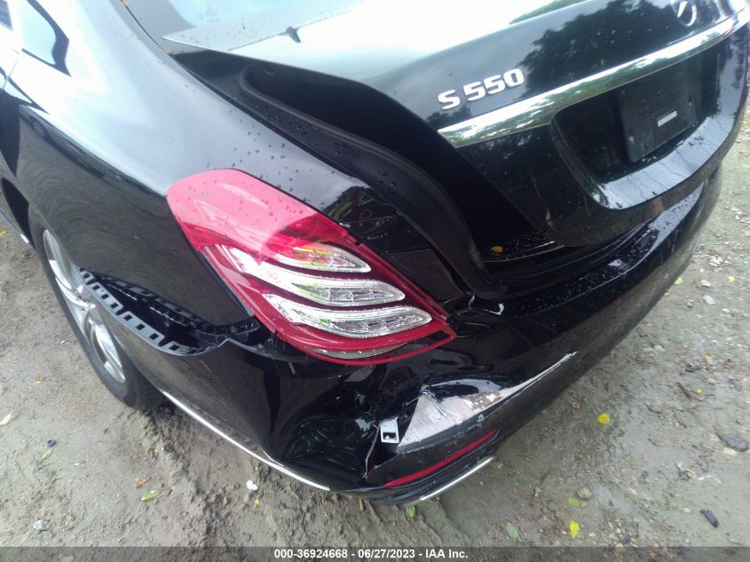 2017 MERCEDES-BENZ S-CLASS S 550 - WDDUG8FB1HA323702
