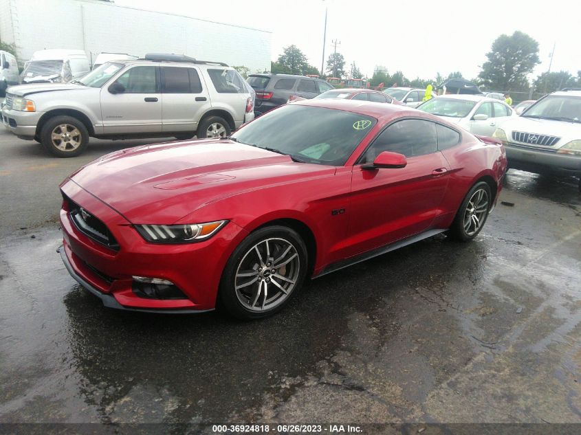 1FA6P8CF8G5275784 2016 FORD MUSTANG, photo no. 2