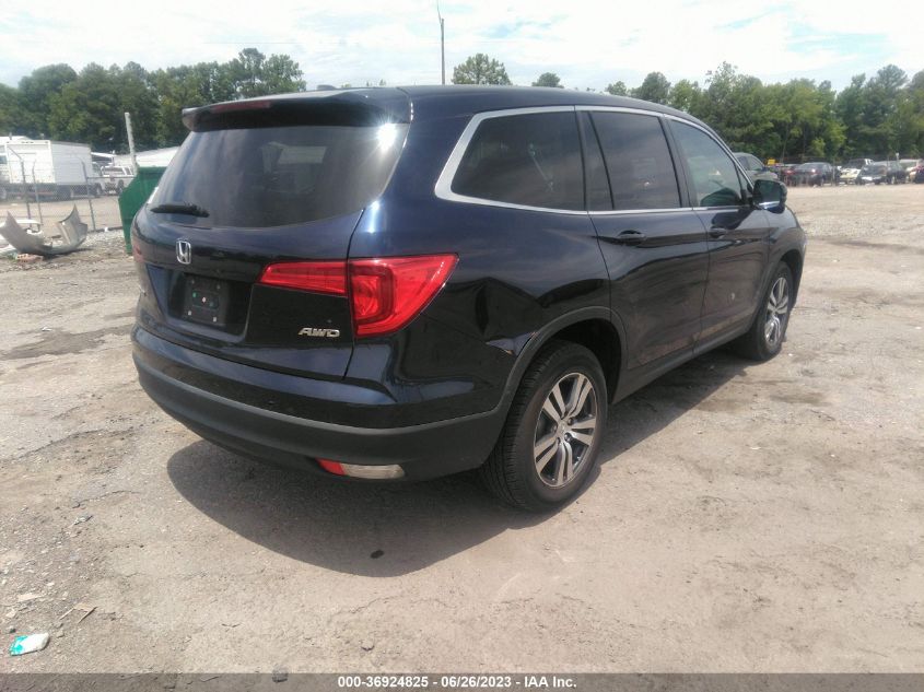 2016 HONDA PILOT EX-L - 5FNYF6H64GB072652