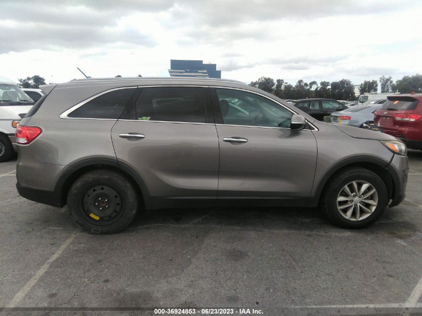 2017 KIA SORENTO LX V6 - 5XYPG4A59HG207147