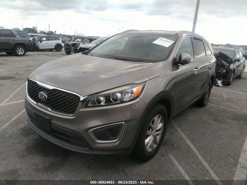 2017 KIA SORENTO LX V6 - 5XYPG4A59HG207147