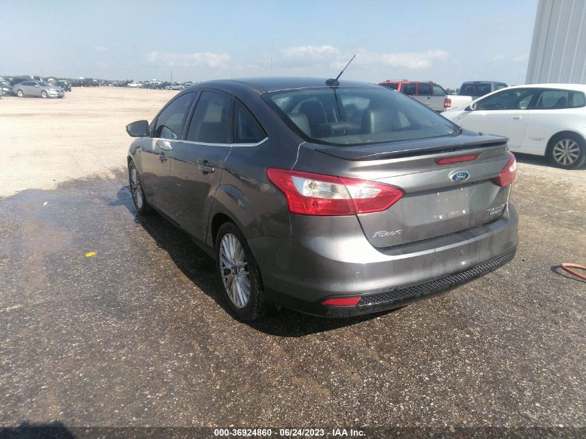 2013 FORD FOCUS TITANIUM - 1FADP3J24DL343922