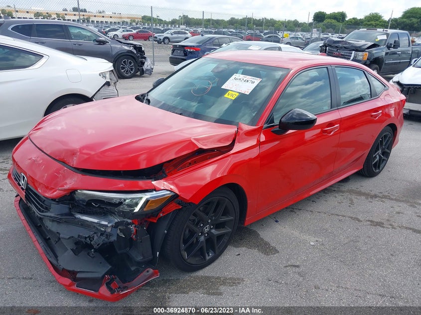VIN 2HGFE2F5XPH512043 2023 HONDA CIVIC SEDAN SPORT