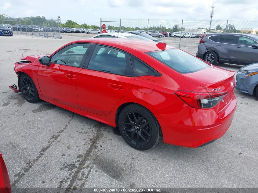 VIN 2HGFE2F5XPH512043 2023 HONDA CIVIC SEDAN SPORT