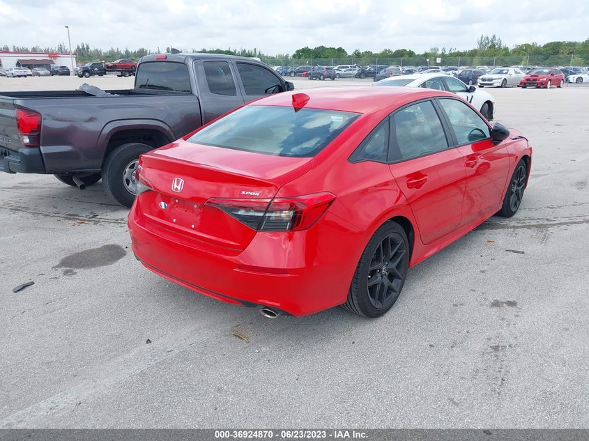 VIN 2HGFE2F5XPH512043 2023 HONDA CIVIC SEDAN SPORT