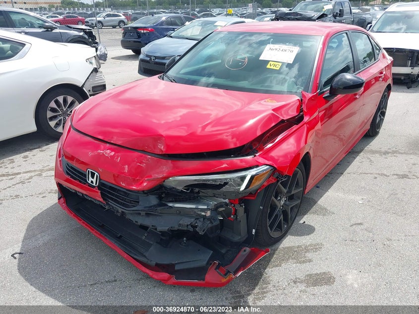 VIN 2HGFE2F5XPH512043 2023 HONDA CIVIC SEDAN SPORT