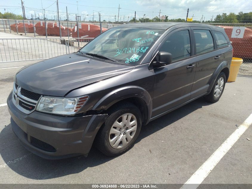 2015 DODGE JOURNEY AMERICAN VALUE PKG - 3C4PDCAB6FT565837