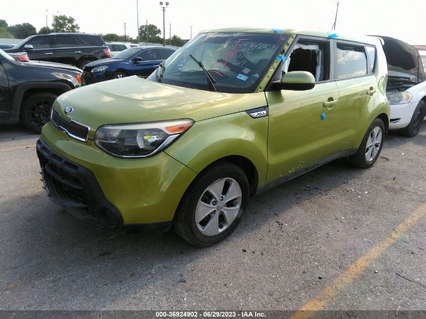 2015 KIA SOUL BASE - KNDJN2A2XF7752144
