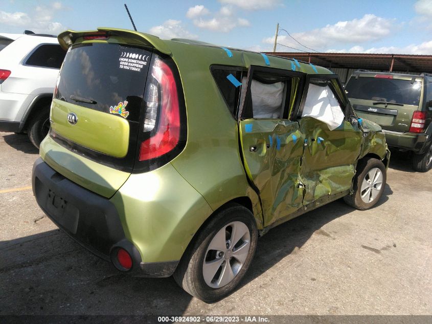 2015 KIA SOUL BASE - KNDJN2A2XF7752144