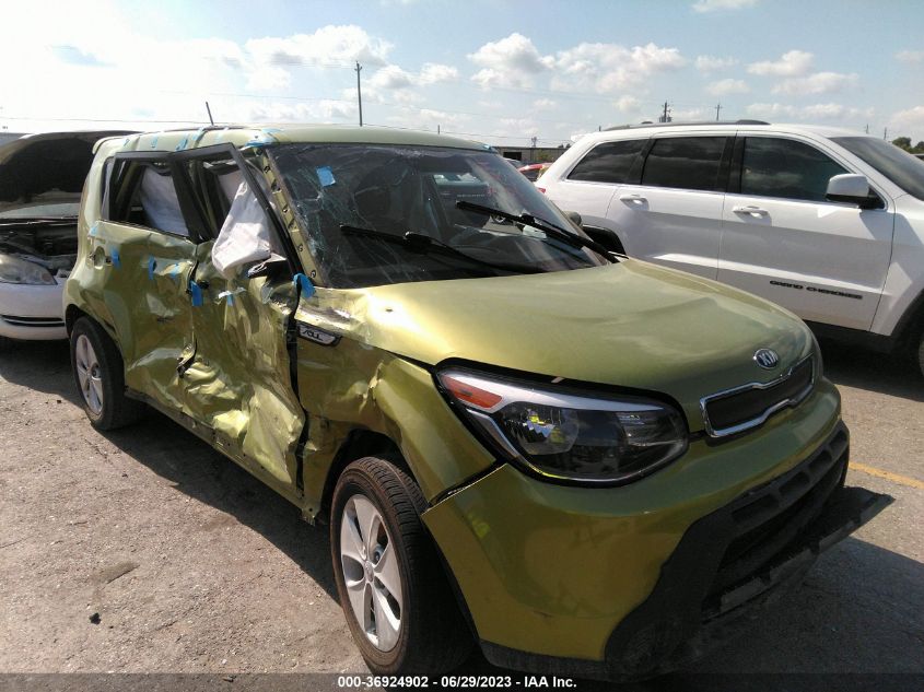 2015 KIA SOUL BASE - KNDJN2A2XF7752144