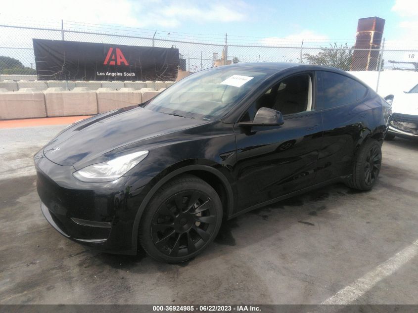 2023 TESLA MODEL Y LONG RANGE - 7SAYGDEE4PA025067