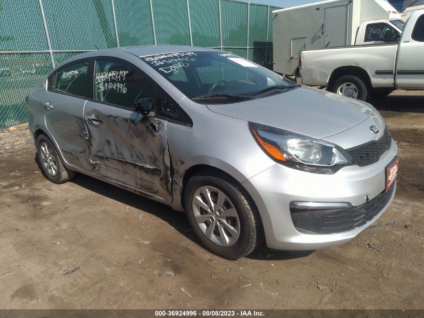 2016 KIA RIO LX - KNADM4A35G6579089