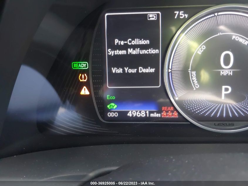 2022 LEXUS ES ES 300H - 58ADA1C14NU017042