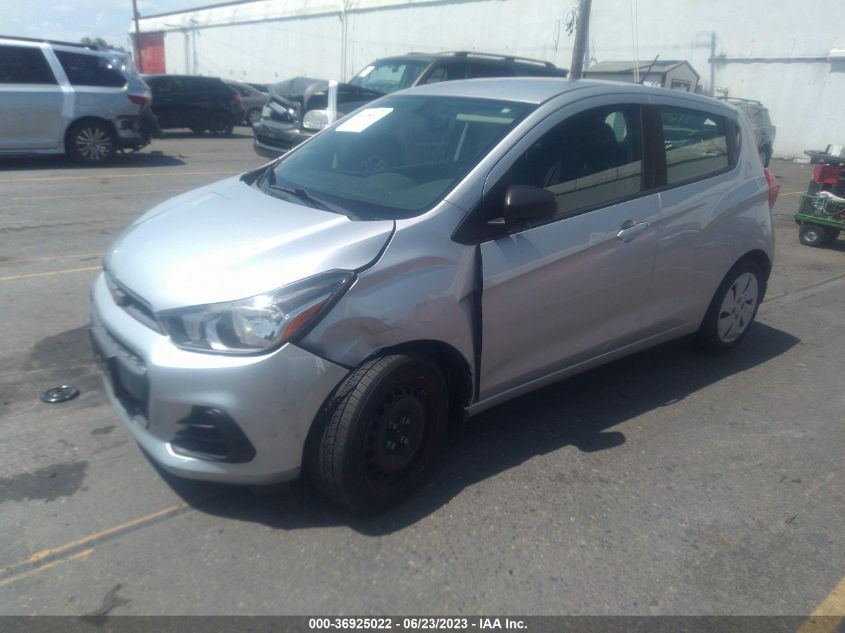 2017 CHEVROLET SPARK LS - KL8CB6SA1HC838878