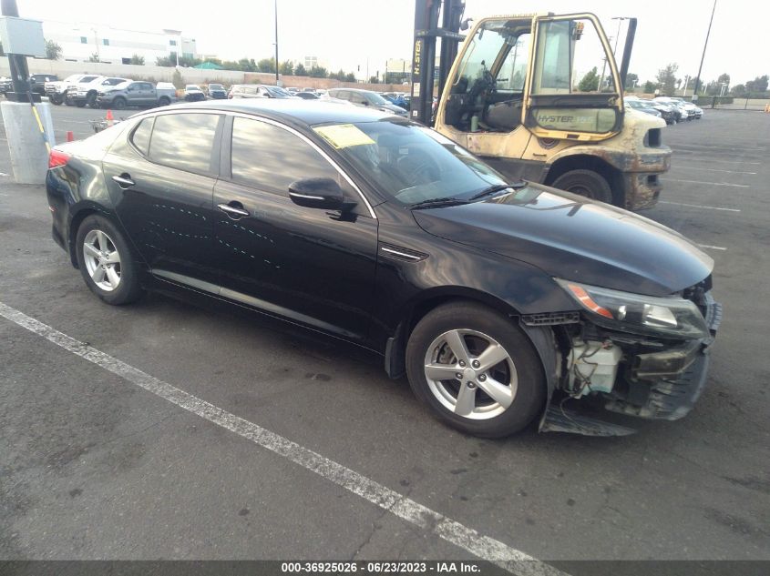 2015 KIA OPTIMA LX - 5XXGM4A71FG487044