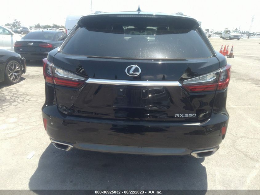 2016 LEXUS RX 350 - 2T2ZZMCA6GC031337